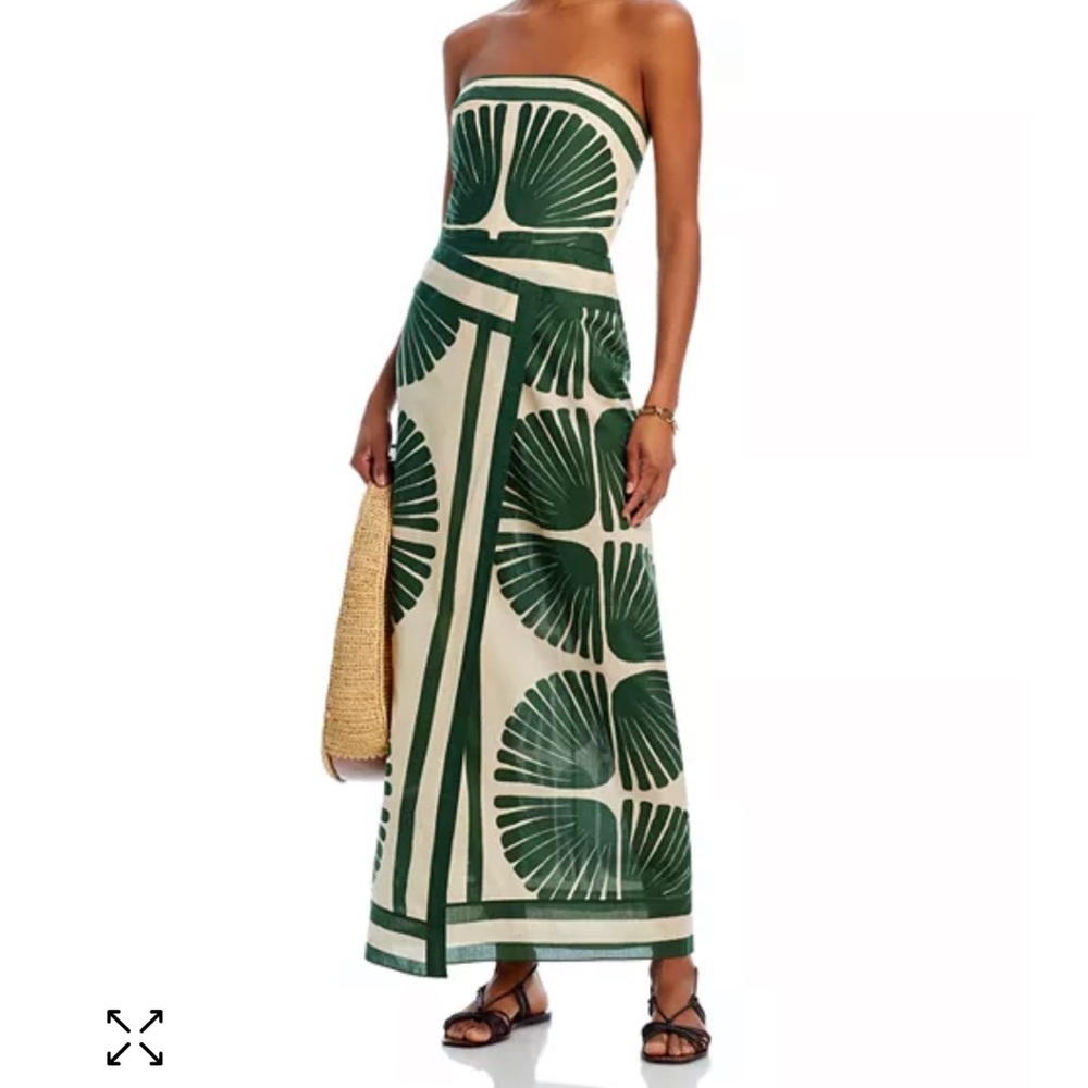 Johanna Ortiz Ancient Dress Hunter Green NWT